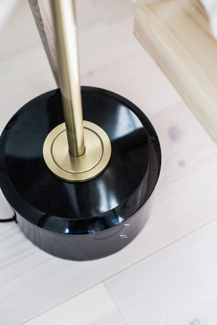 Stanton Floor Lamp Brass