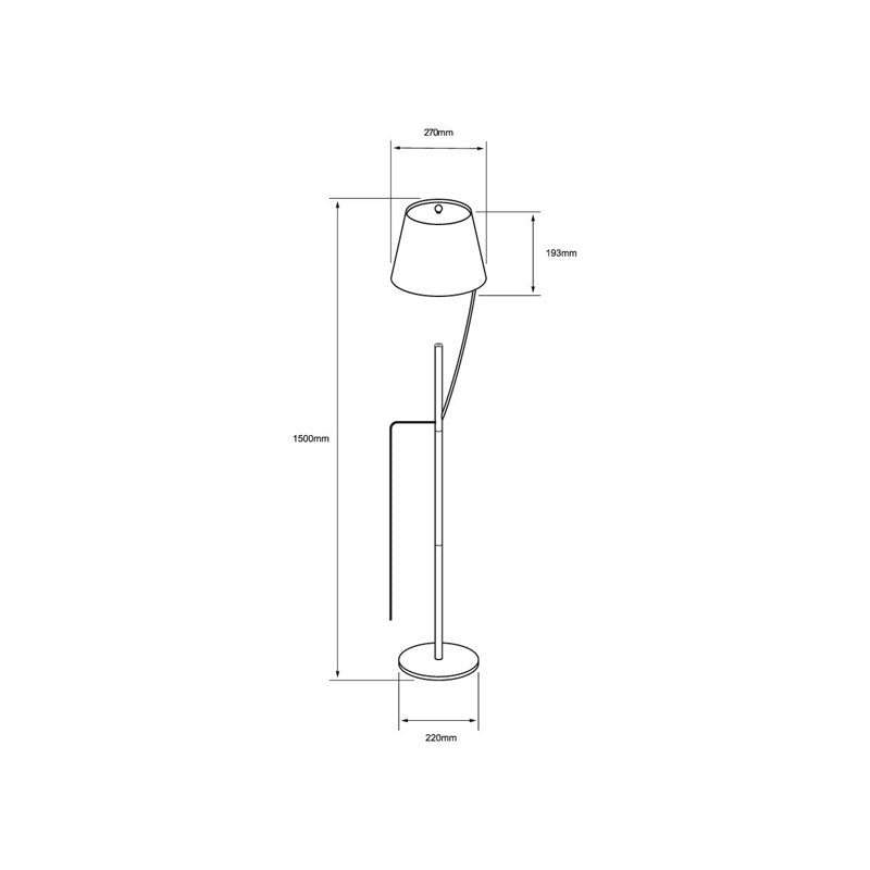 San Blas Velador Pie