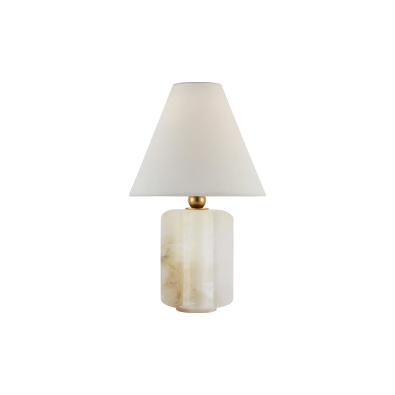 Iota Small Lamp Alabaster