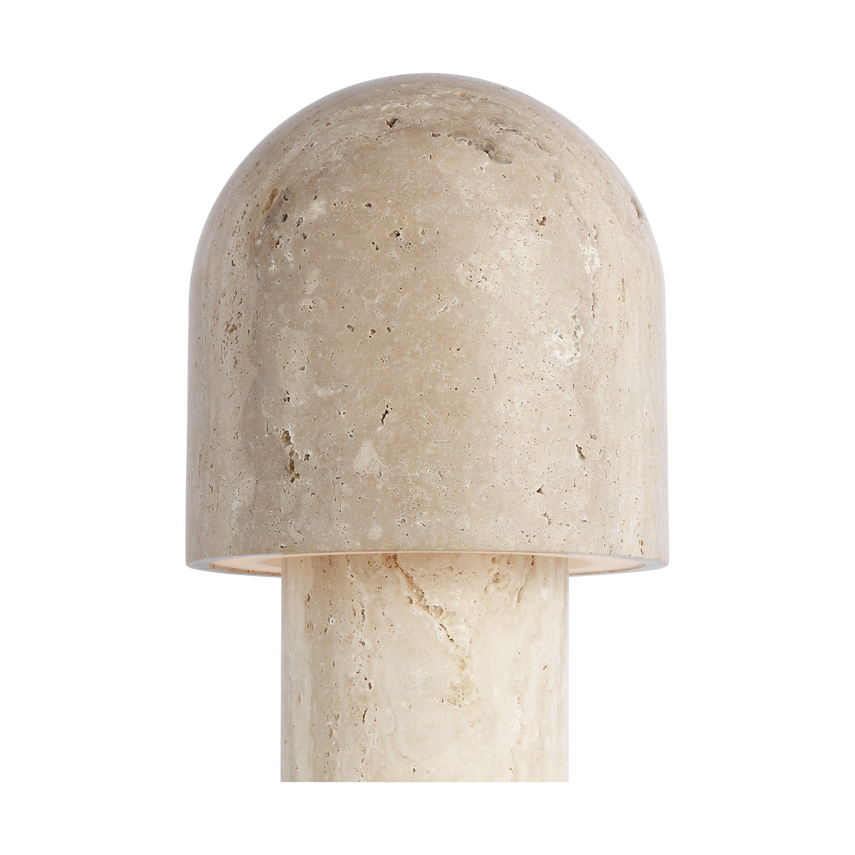 Kennett Small Natural Travertine Table