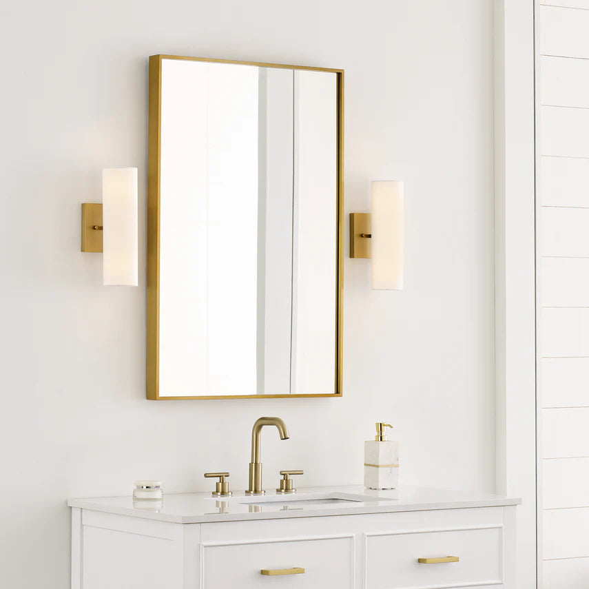 Capalino Medium Double Sconce Brass
