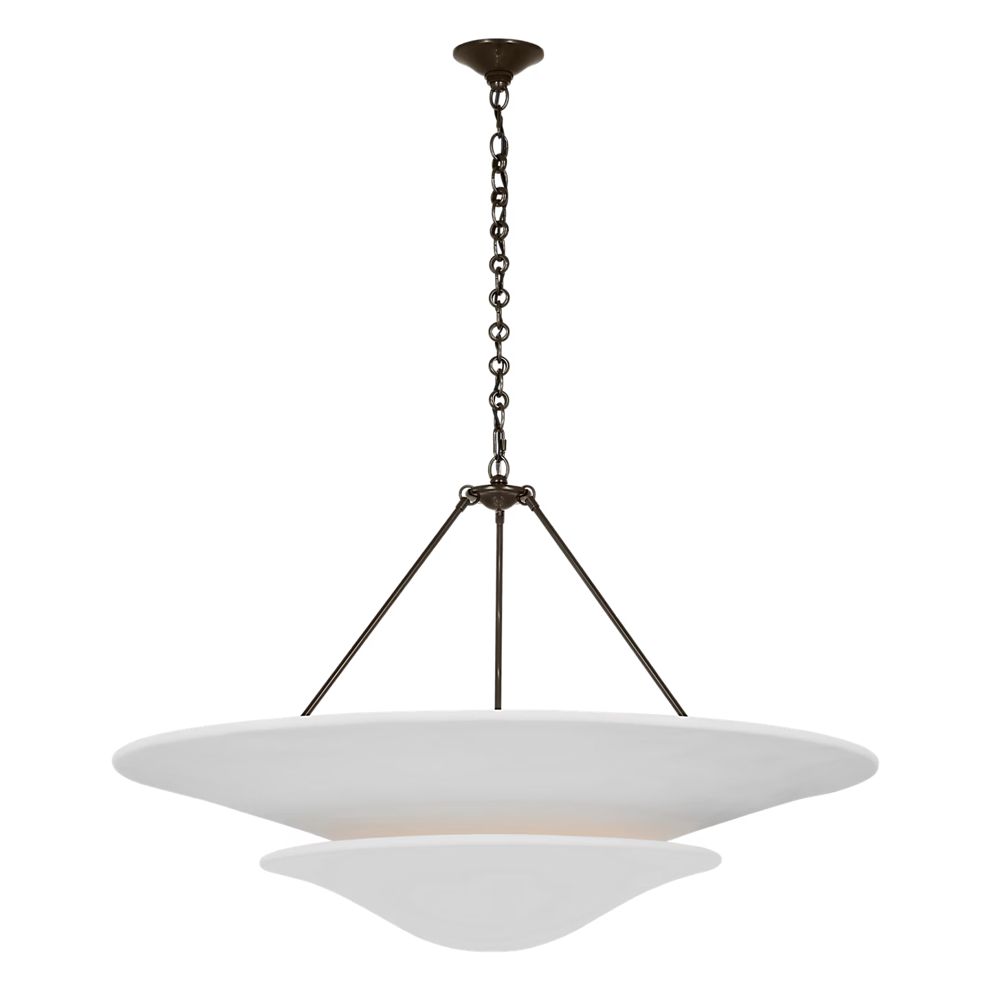 Mollino Chandelier Bronze