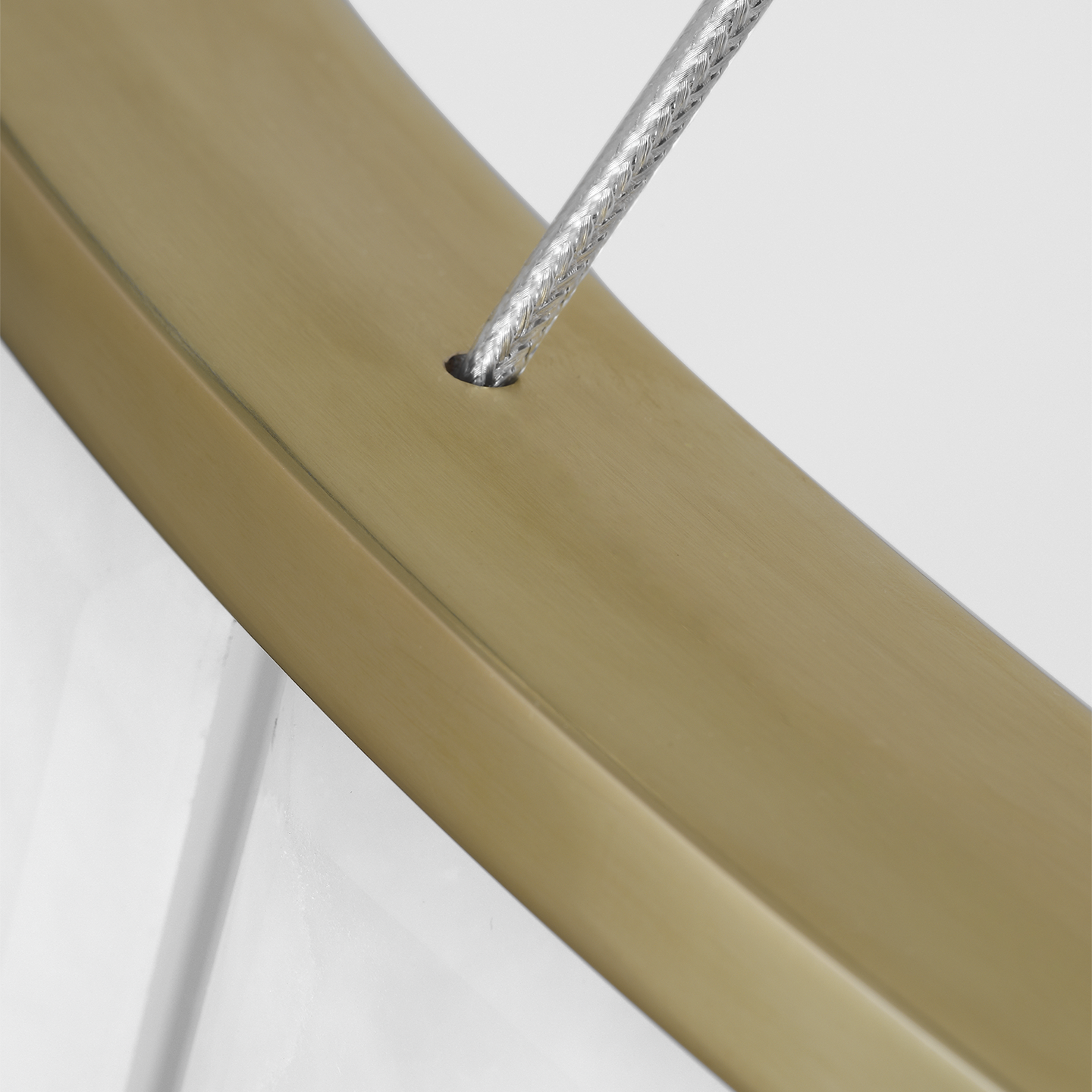 Iterna Chandelier Brass/Alabaster