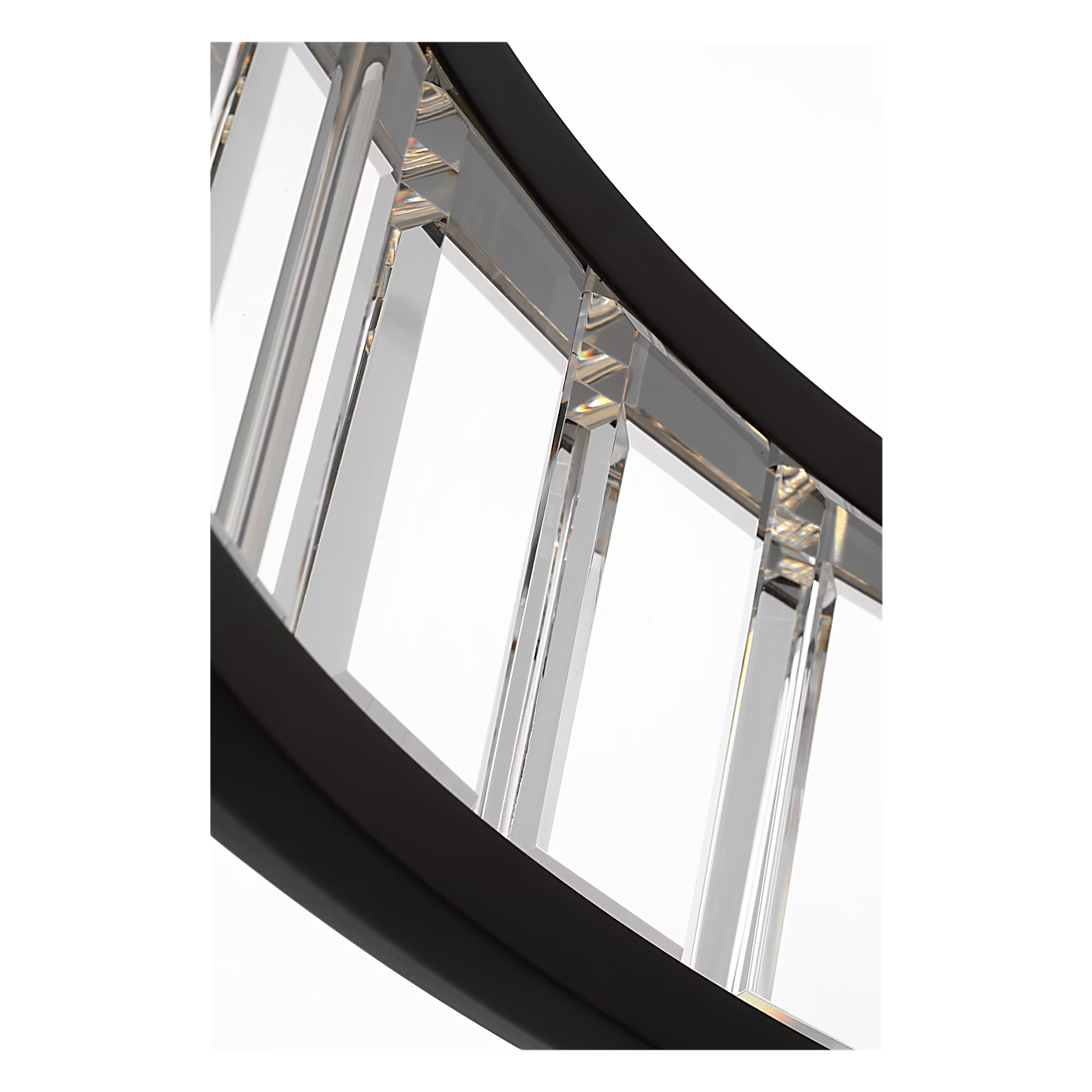 Iterna Chandelier Iron/Crystal