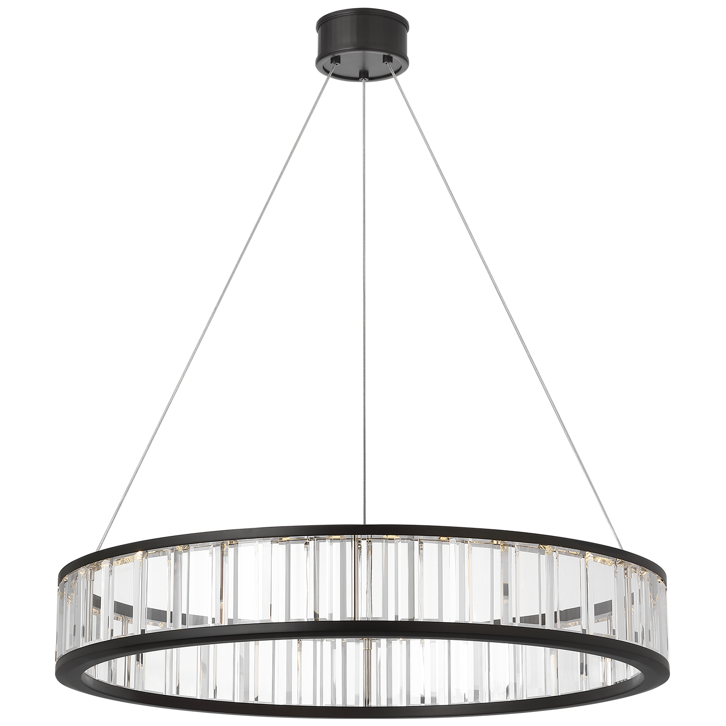 Iterna Chandelier Iron/Crystal