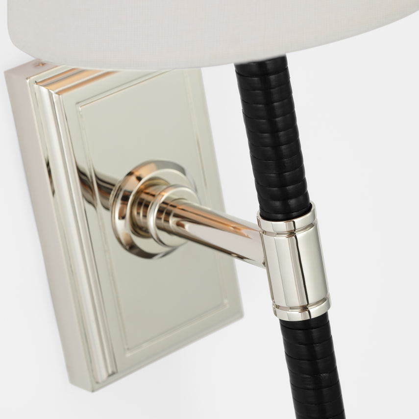 Basden 16" Tail Sconce Nickel