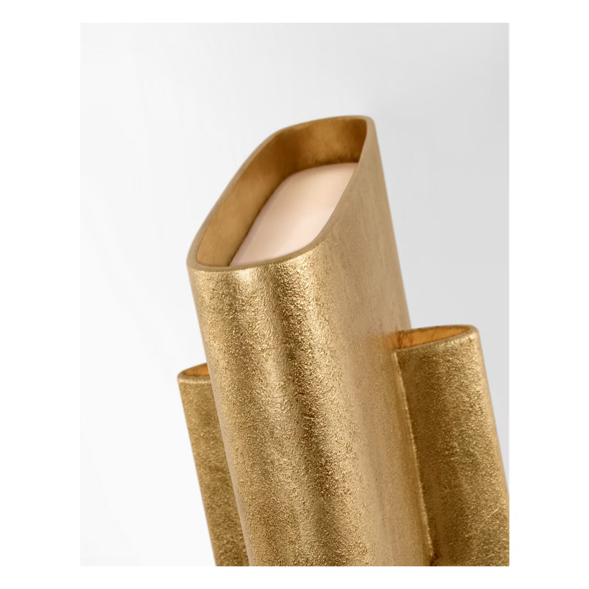 Lotura Intersecting Gold Lamp