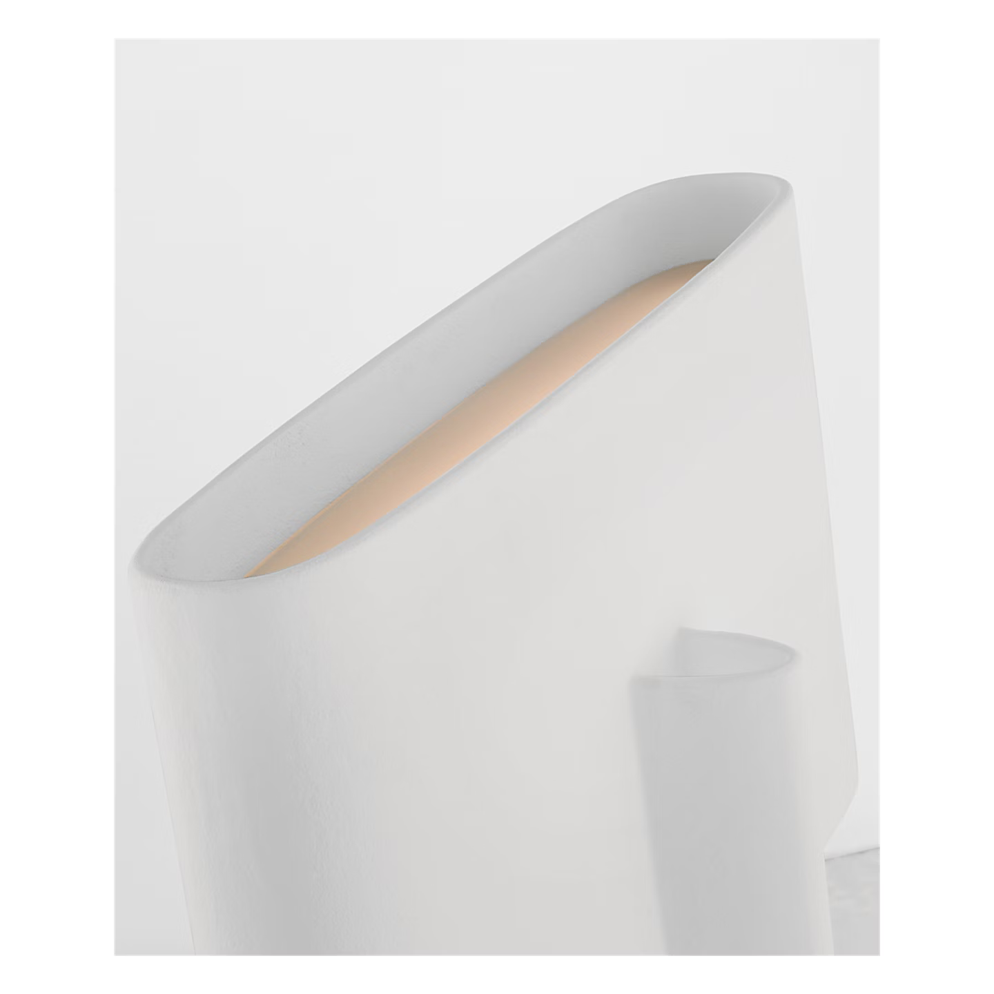 Lotura Intersecting White Lamp