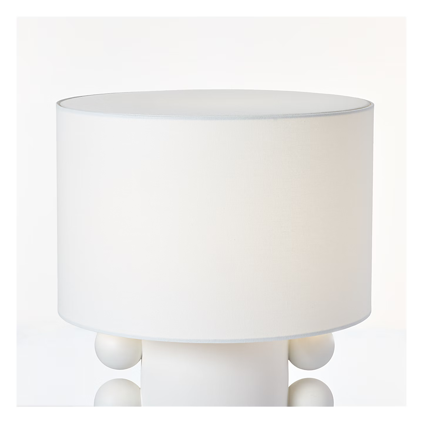 Tiglia Tall White Lamp