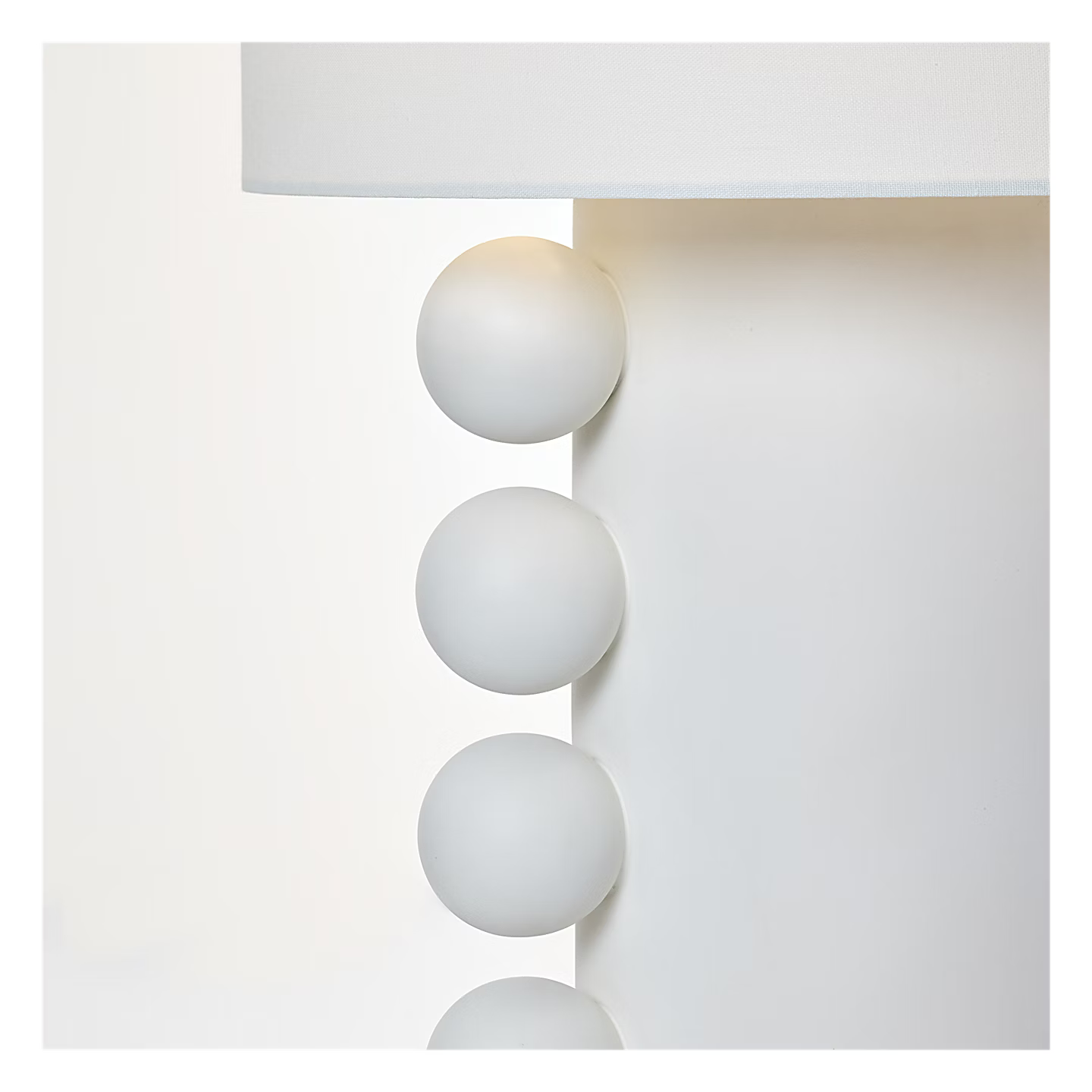 Tiglia Tall White Lamp