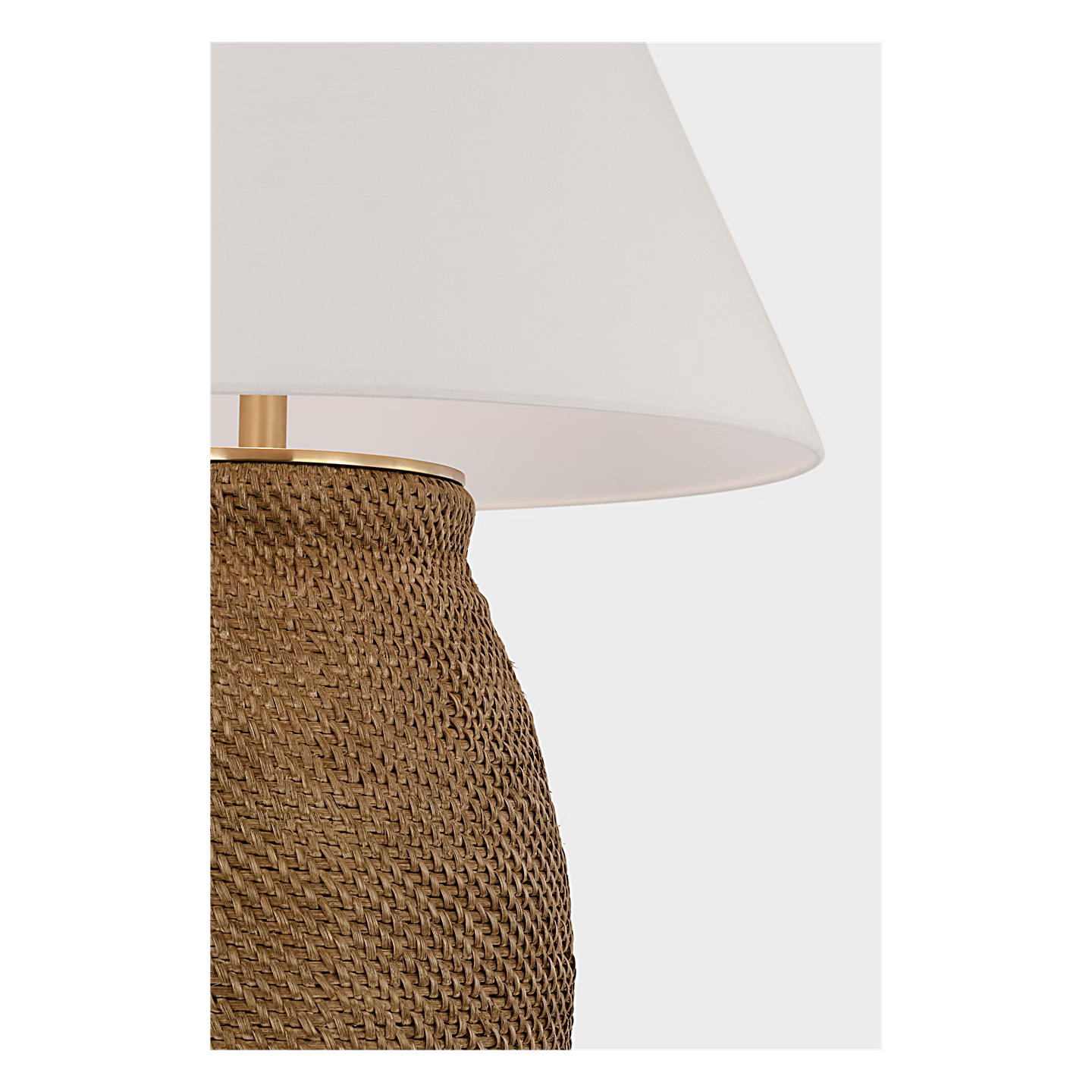 Avedon Large Lamp Brown