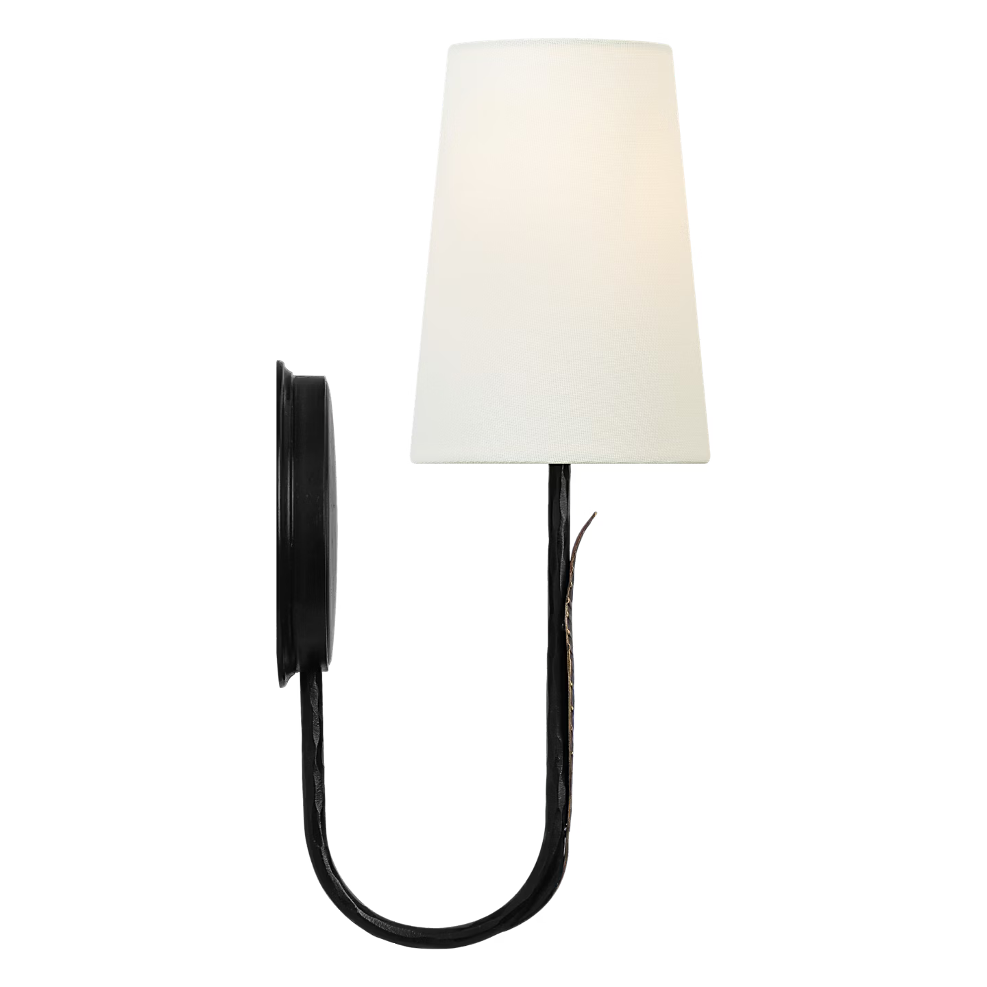 Kairos Single Sconce Iron/Bronze