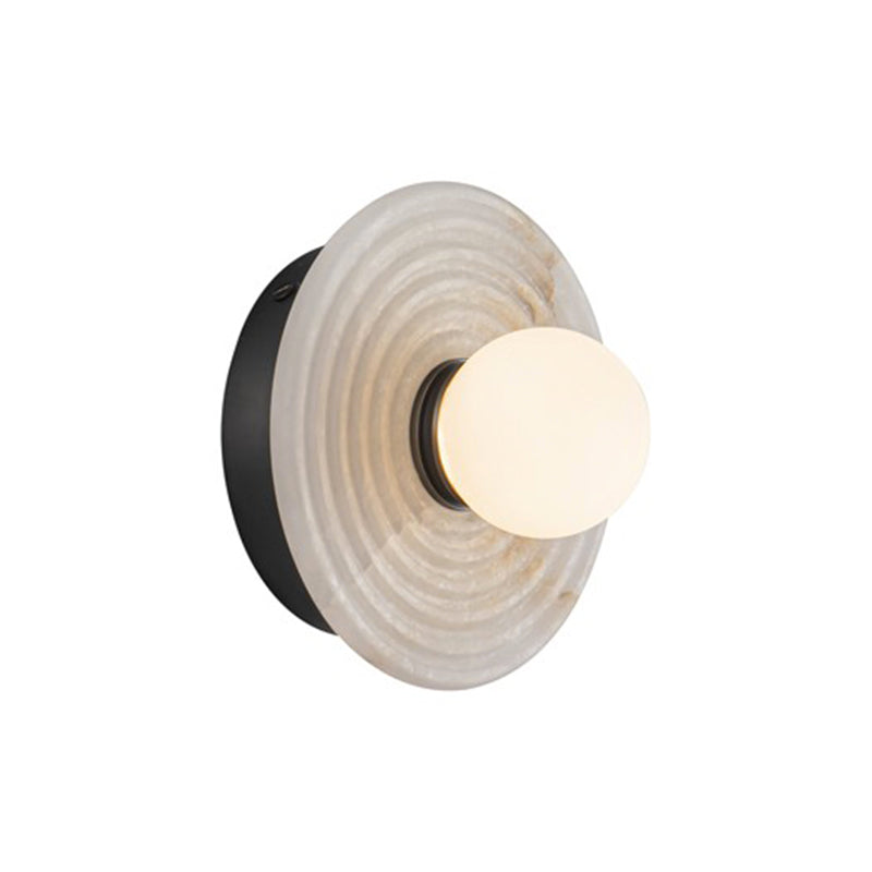 Dahlia Wall Sconce Bronze + Alabaster