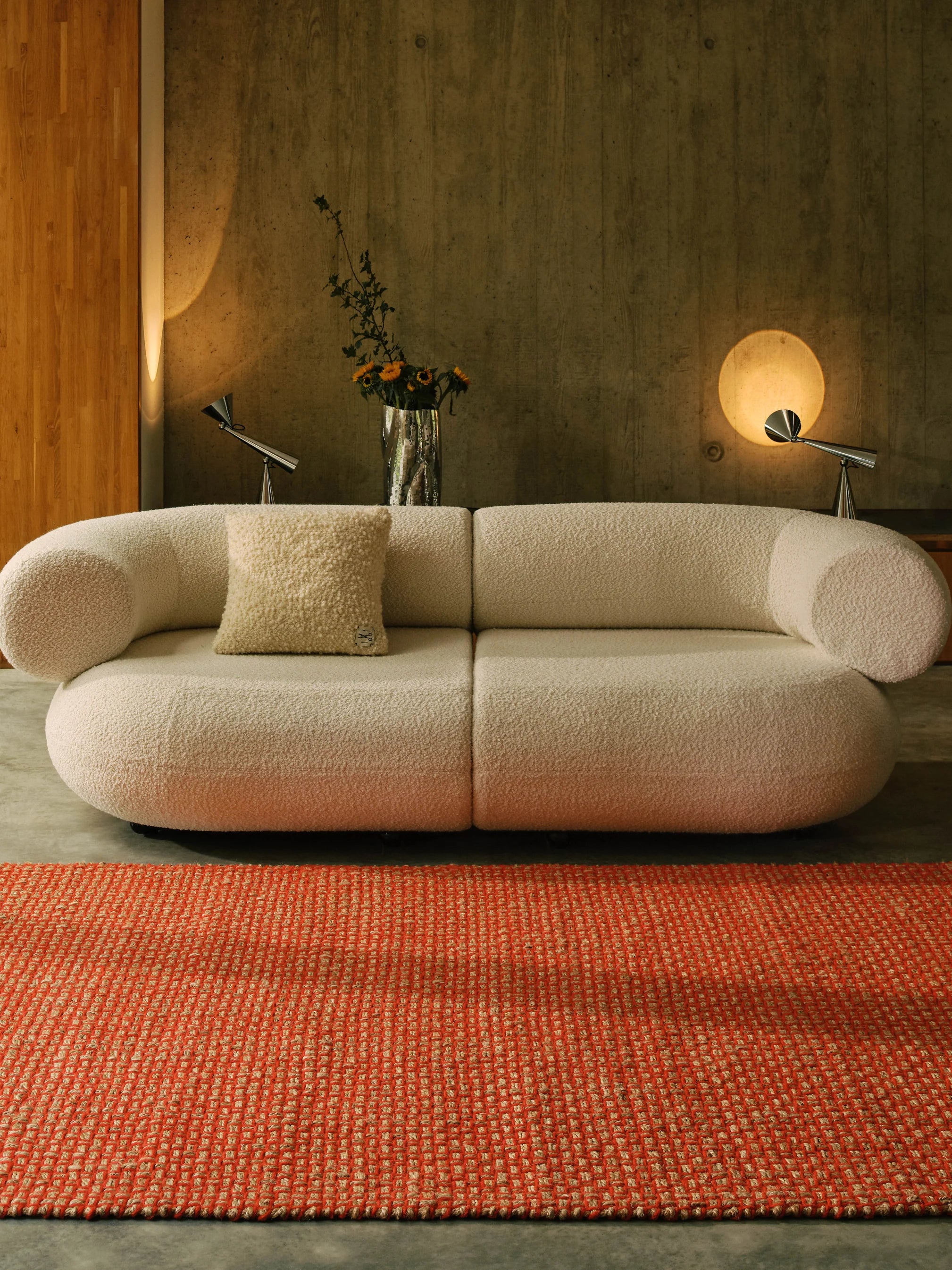 Weave Large Rug Orange