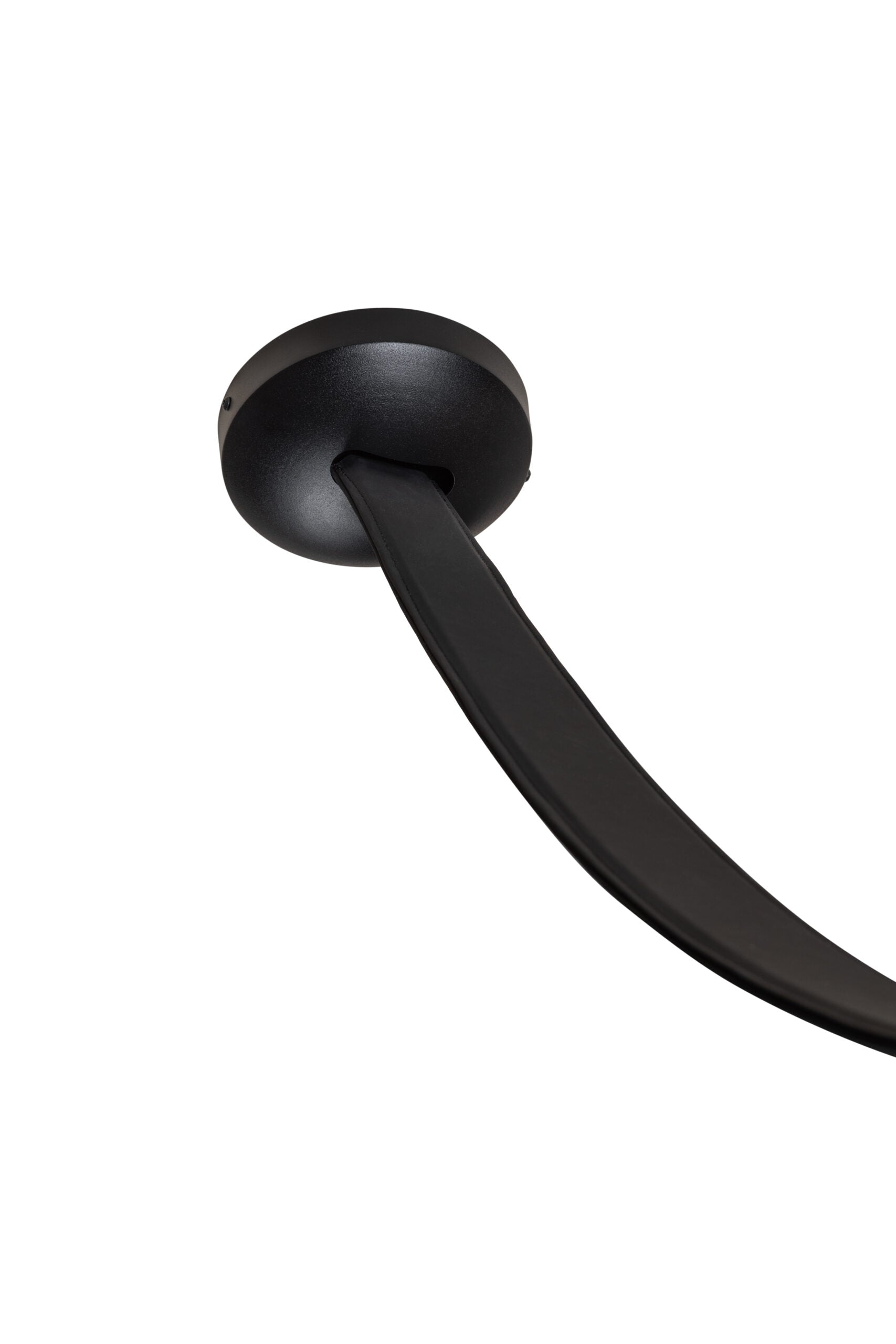 Dew Drops Pendant + Black Vegan Leather Strap