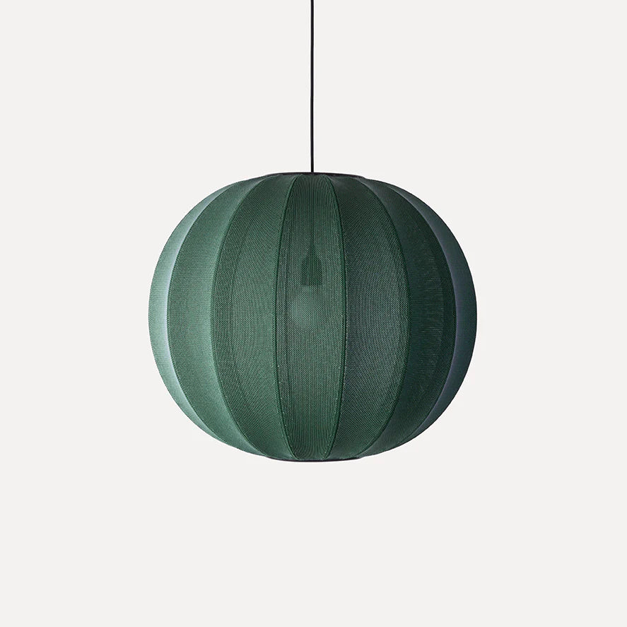 Knit Wit 60 Round Pendant Green