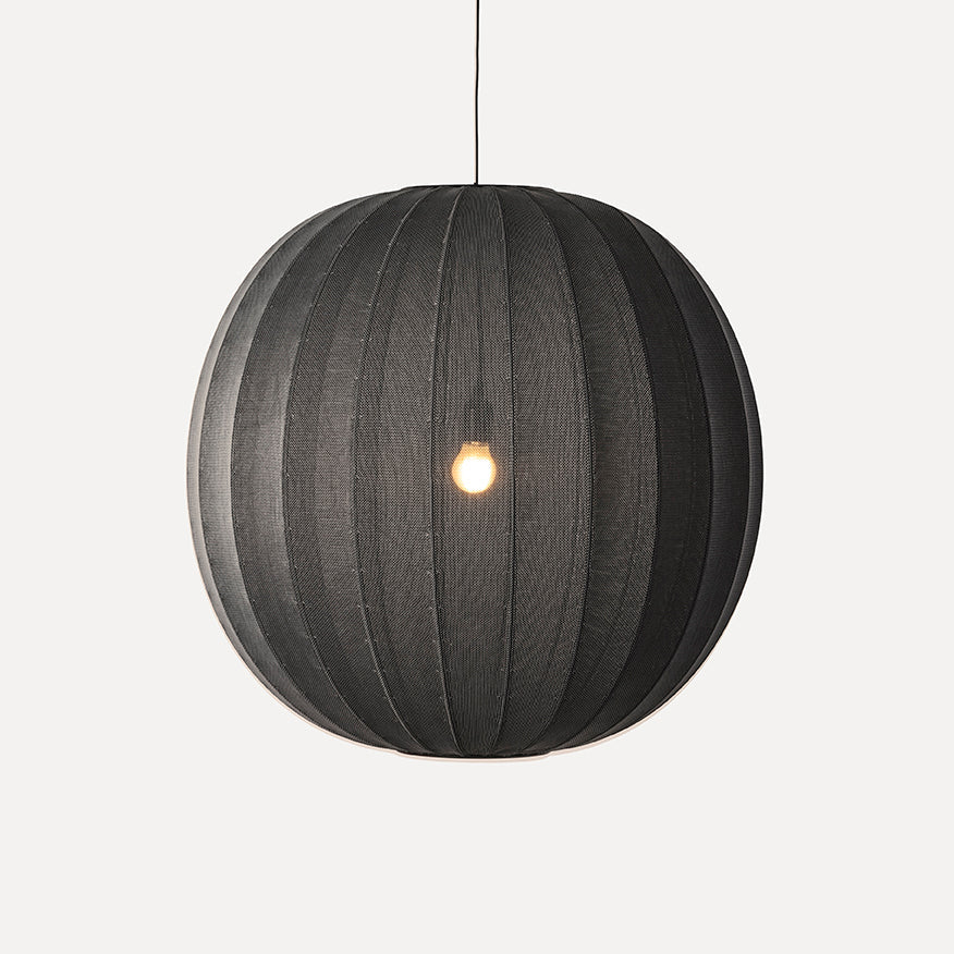 Knit Wit 75 Round Pendant Black