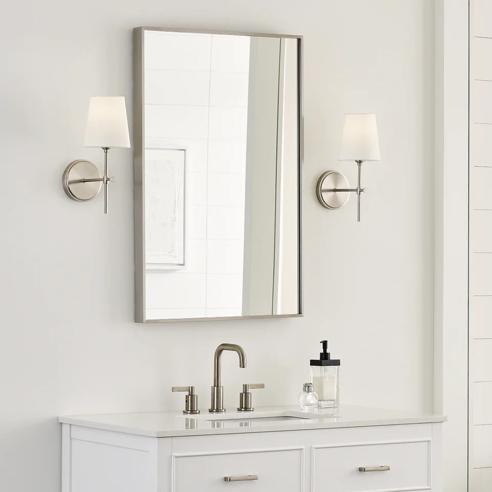 Baker Wall Brushed Nickel