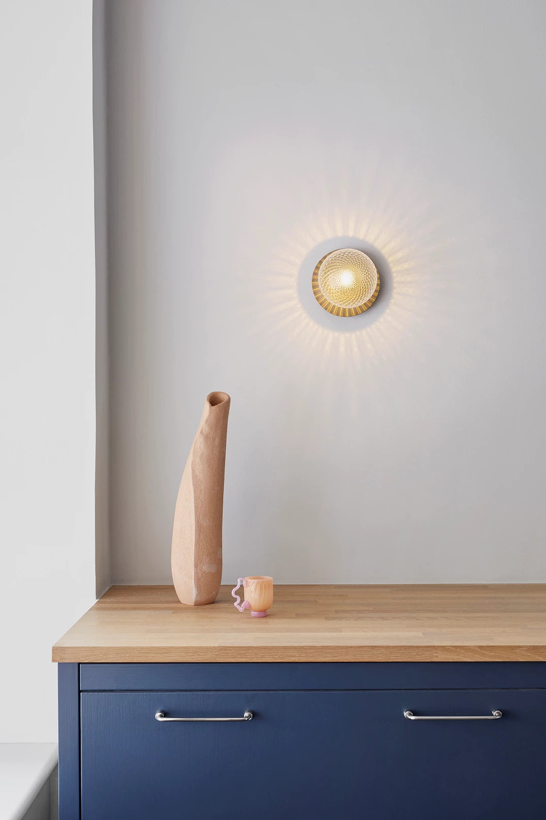 Liila Mediana Dorada / Cristal Transparente