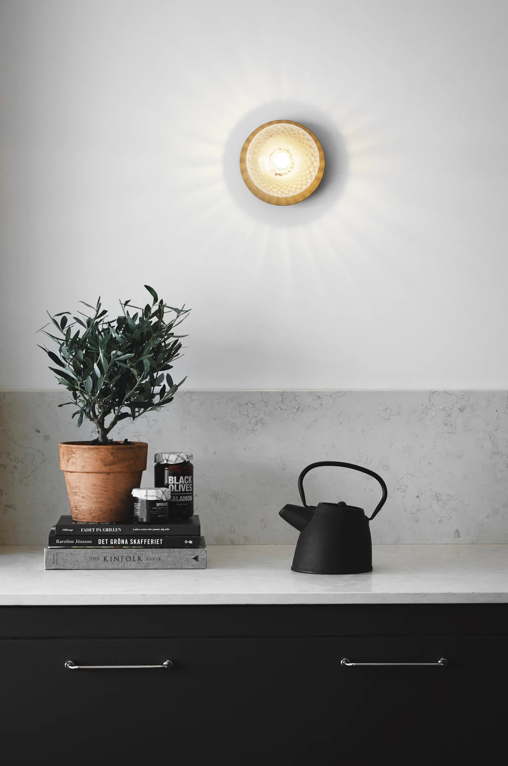 Liila Mediana Dorada / Cristal Transparente