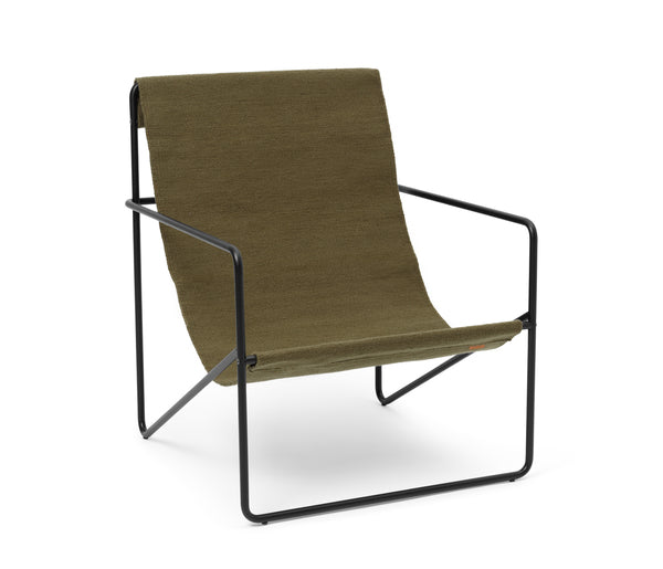 Desert Lounge Chair Black/Olive