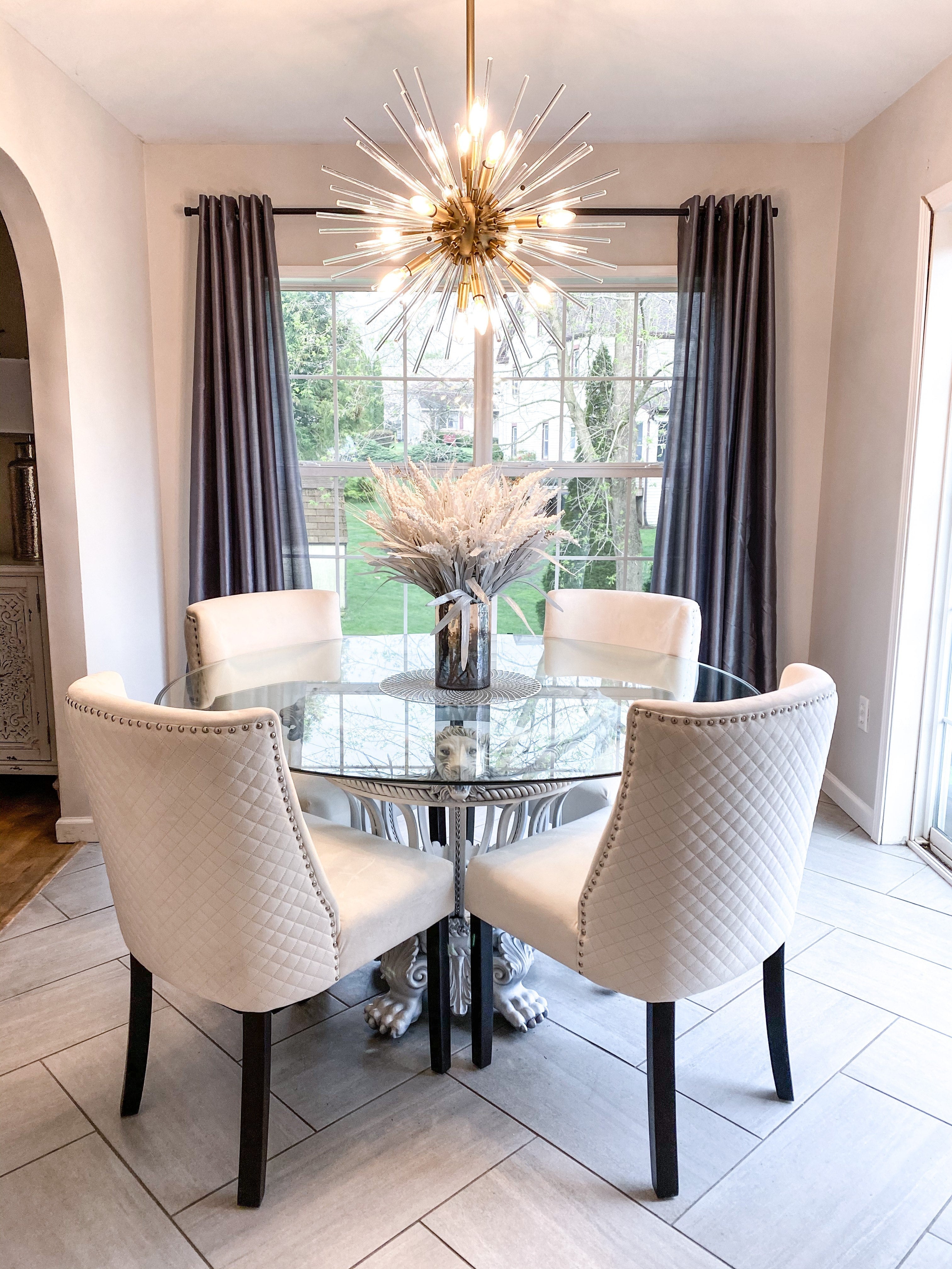 Polaris 12 Light Chandelier Satin Brass