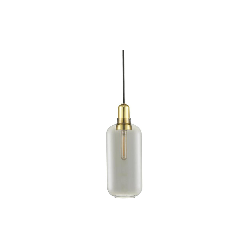 Amp Lamp Large Smoke/Brass