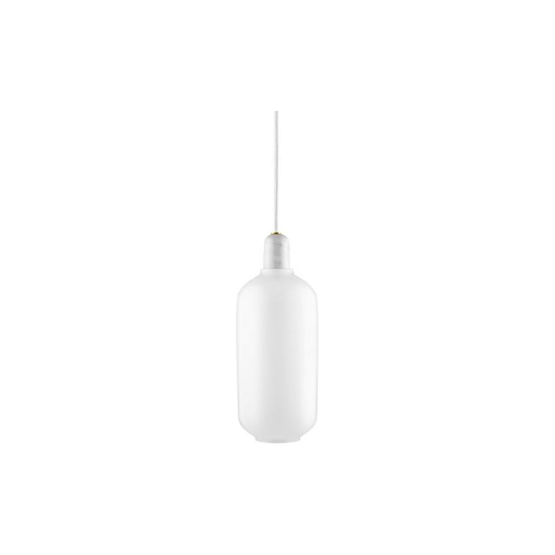 Amp Lamp Large White/White