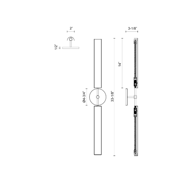 Astrid Double Sconce