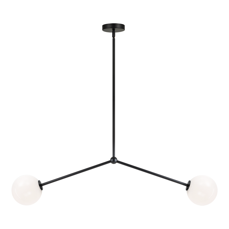 Novo Double Pendant Black