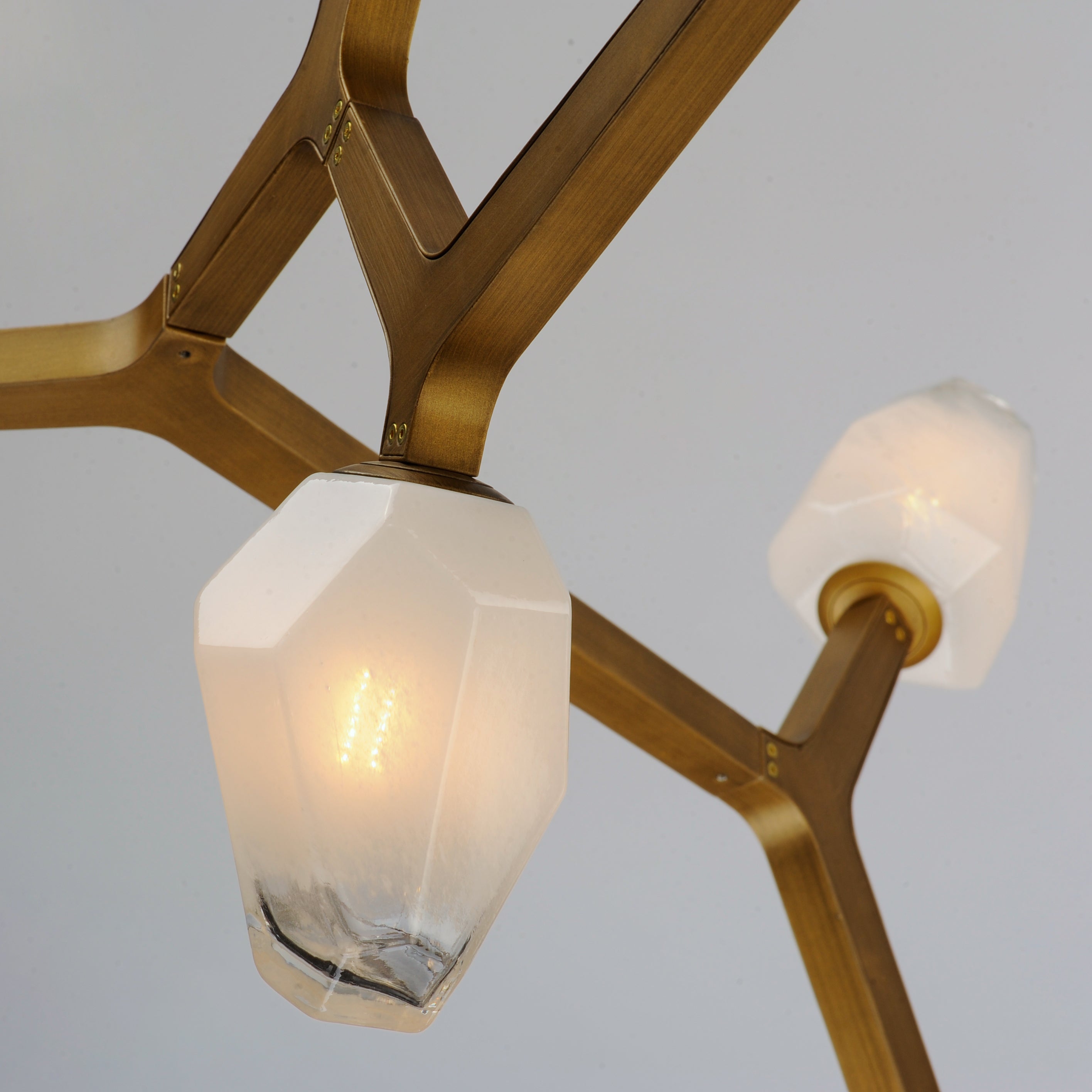Blossom 5 Light Pendant Brass