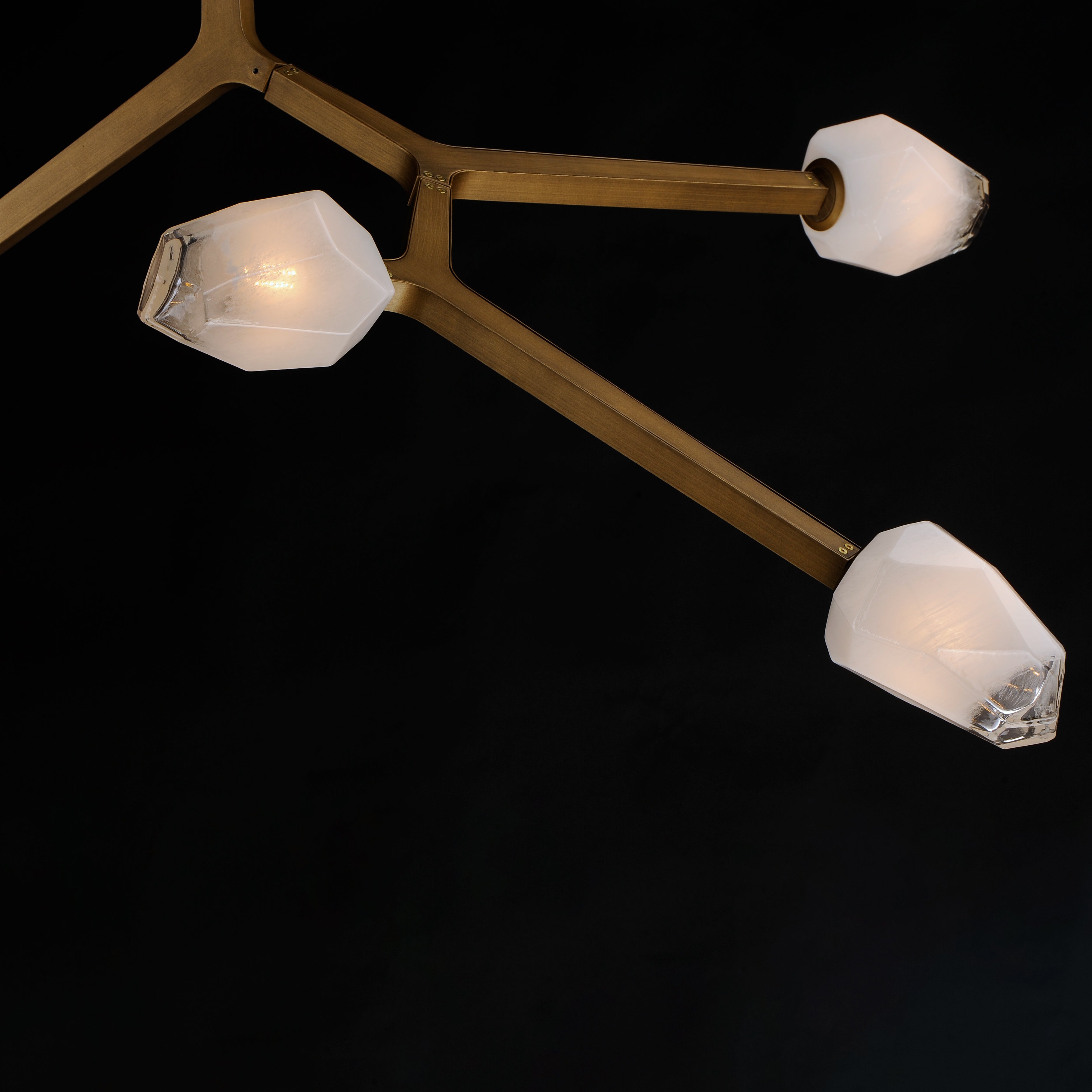 Blossom 5 Light Pendant Brass