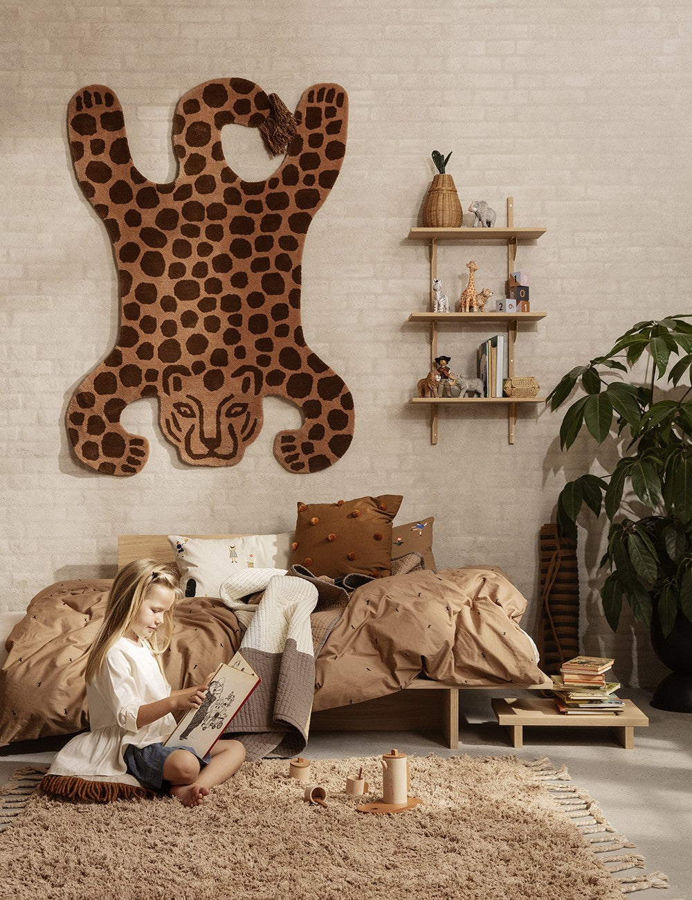 Safari Leopard Rug