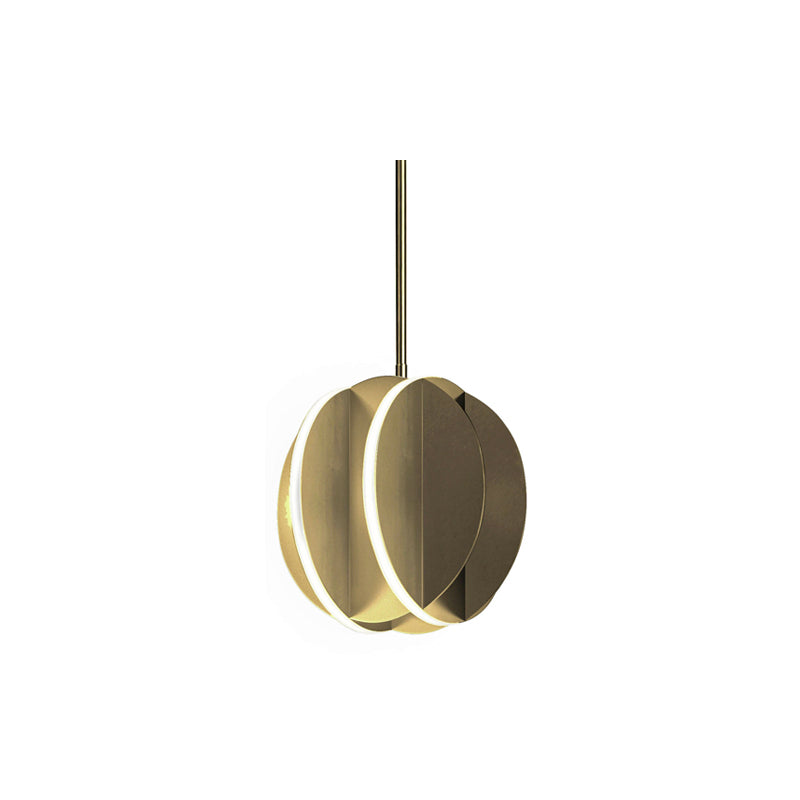 Interval Led Mini Sphere Brass