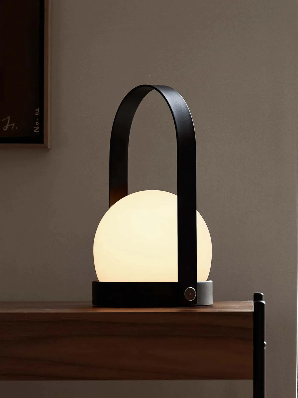 Carrie Table Lamp Black