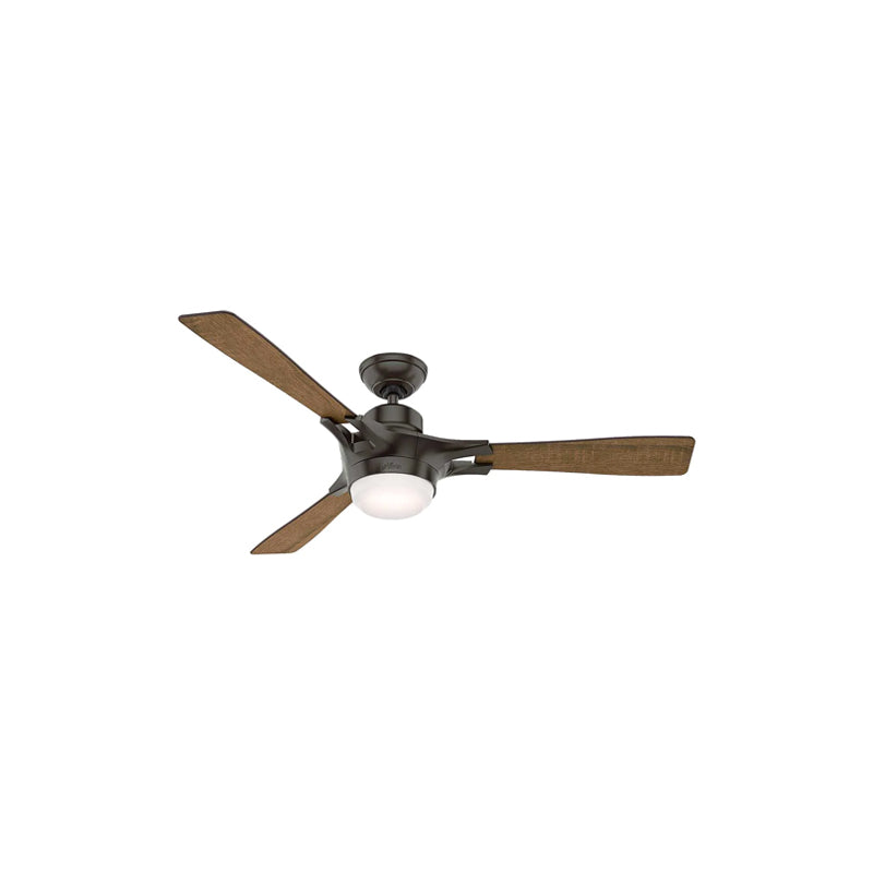 Ventilador de Techo Signal con Luz y WI FI 54 pulgadas Bronce