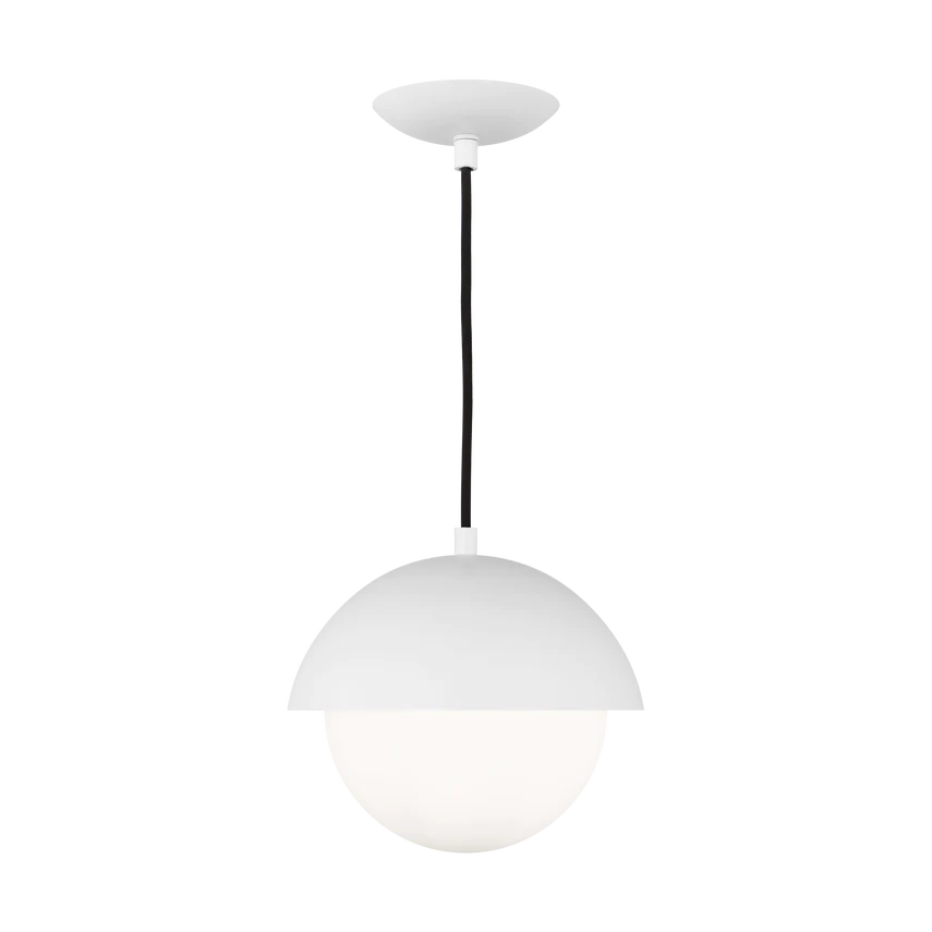 Hyde Small White Pendant