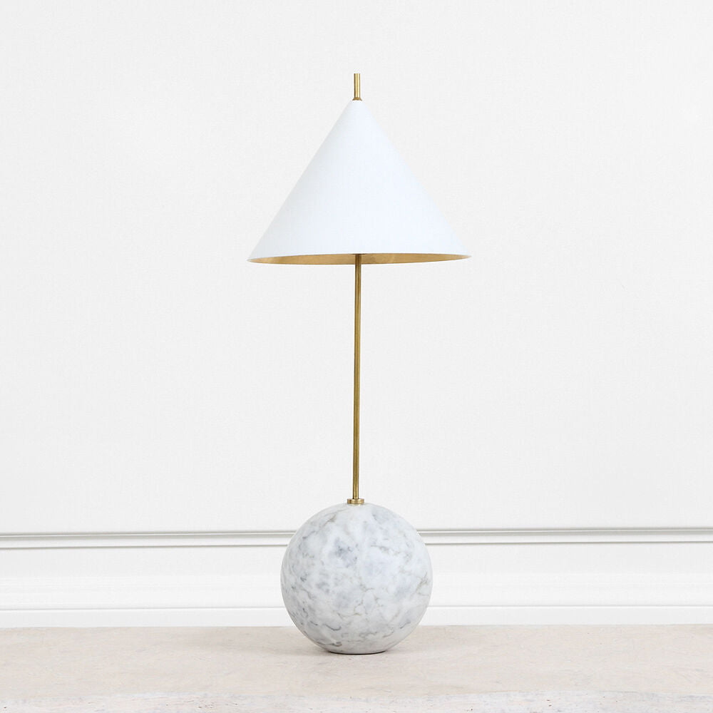 Cleo Orb Base Desk Lamp