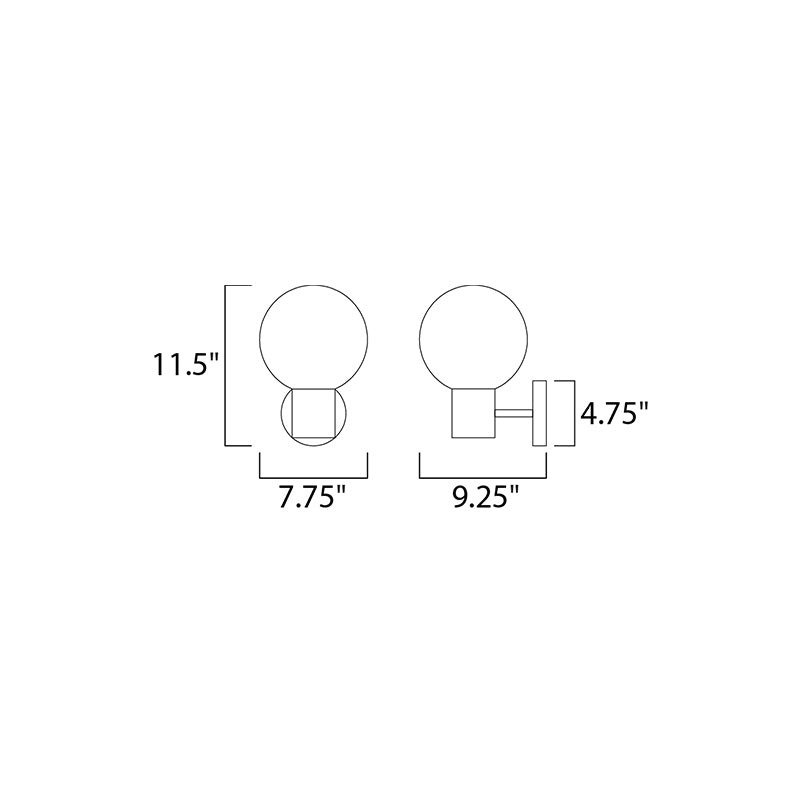 Vesper Marble Wall Sconce