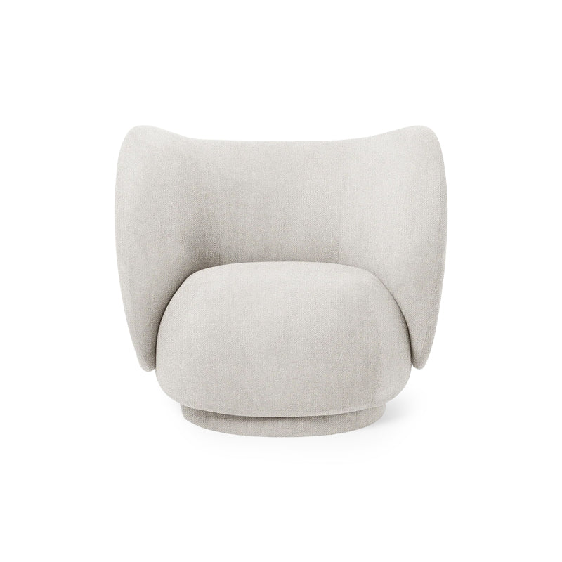 Rico Lounge Chair Swivel Off-White