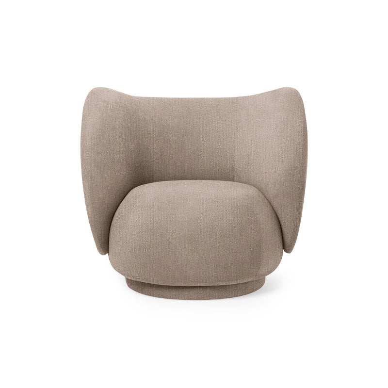 Rico Lounge Chair Swivel Sand