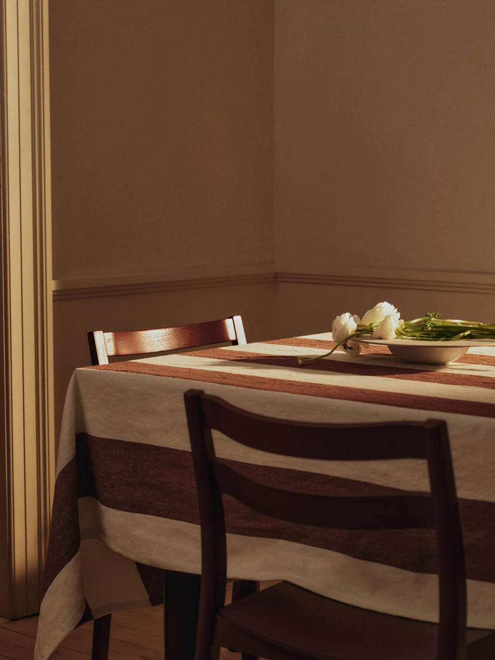 Boda Dining Chair Red Brown