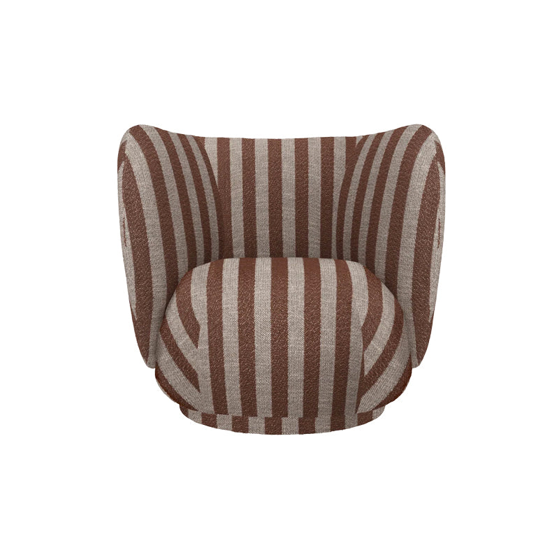 Rico Lounge Chair Sand/Chocolate
