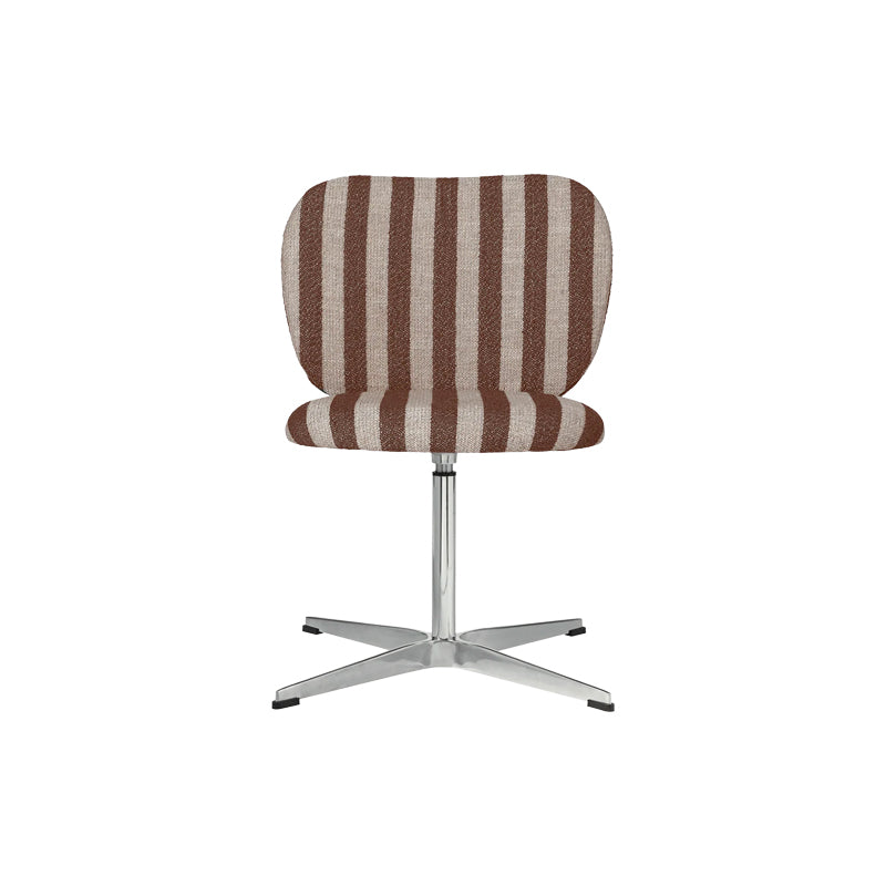 Rico Chair Swivel Sand/Chocolate