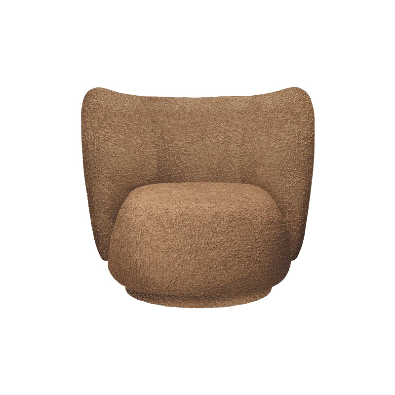 Rico Lounge Chair Swivel Brown