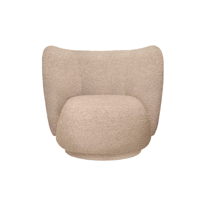 Rico Lounge Chair Swivel Beige