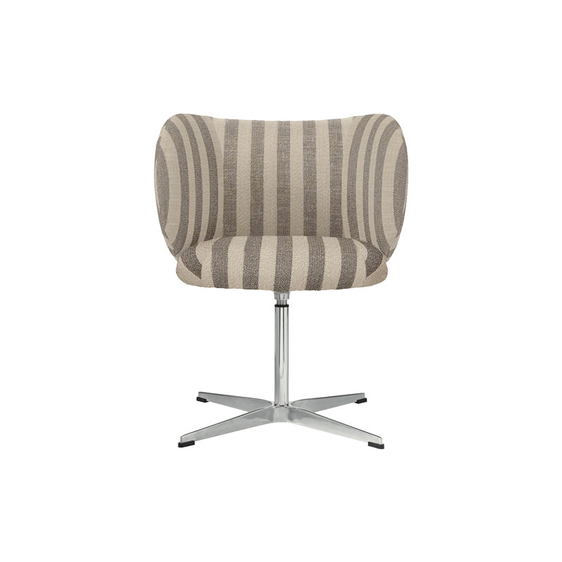 Rico Dining Chair Swivel Sand/Off-White
