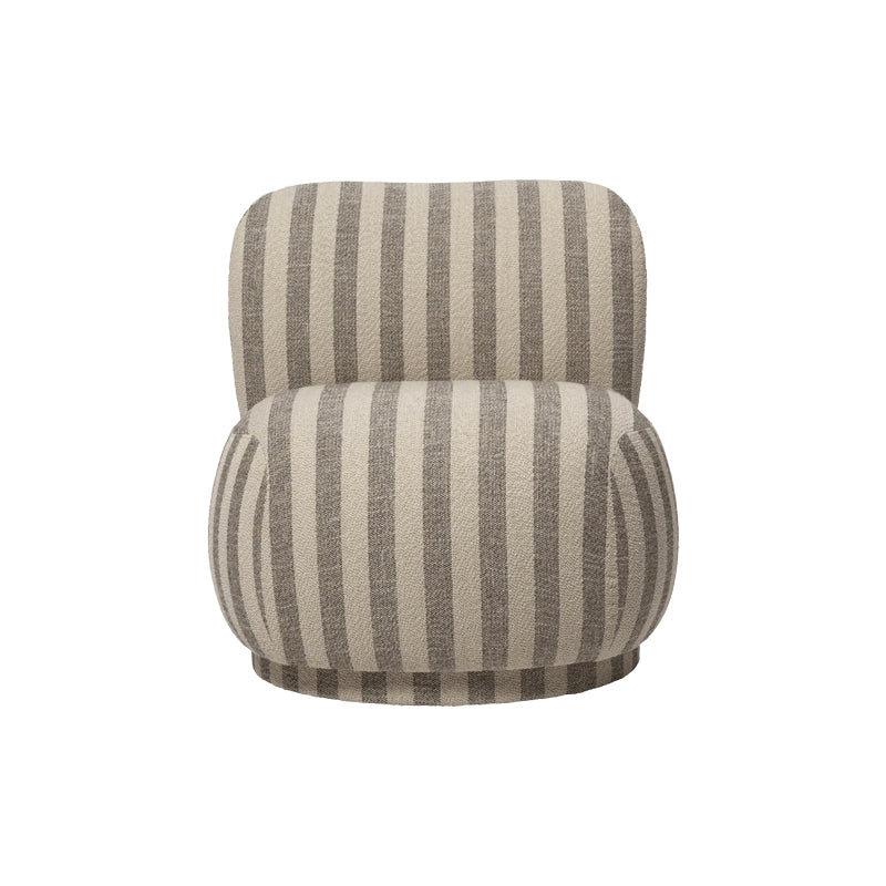 Rico Piccolo Lounge Chair Swivel Sand/Off-White