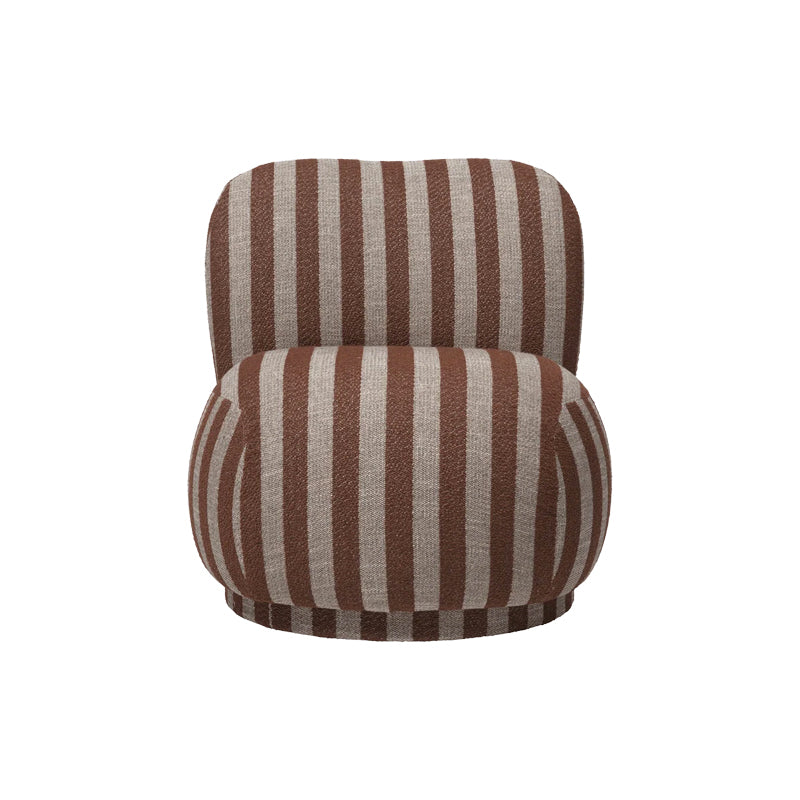 Rico Piccolo Lounge Chair Swivel Sand/Chocolate