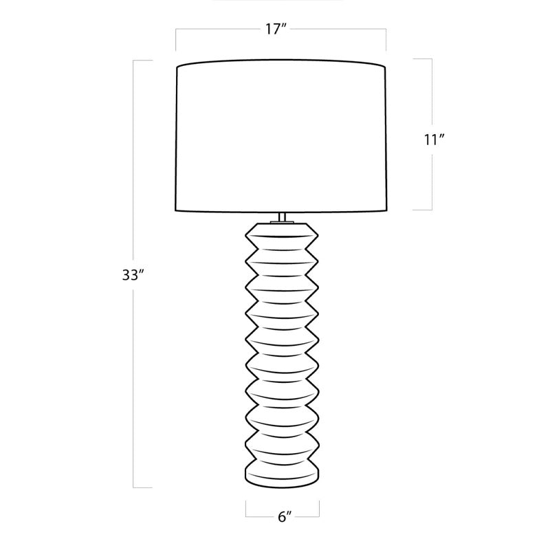 Accordion Table Lamp